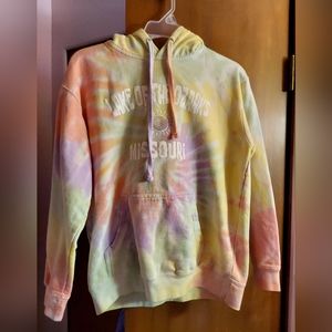 Lake Of The Ozarks tye-dye hoodie